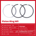 W9Y1-11-SCO Motor Piston Ring Set para Mazda W9